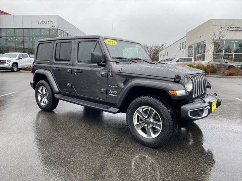 Certified 2021 Jeep Wrangler Unlimited Sahara image 1