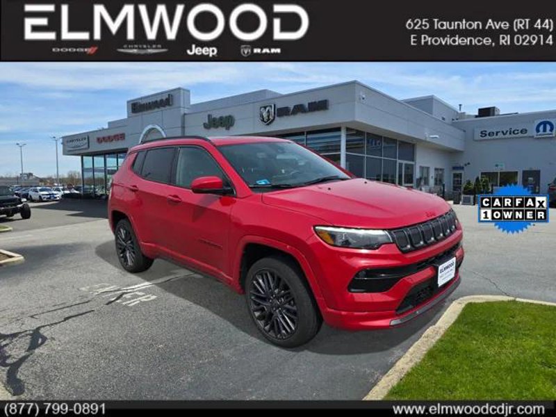 Certified 2022 Jeep Compass Limited w/ (RED) Package image 1