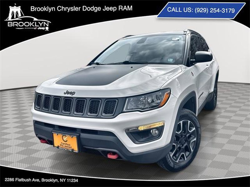 Certified 2020 Jeep Compass Trailhawk w/ Leather Interior Group image 1