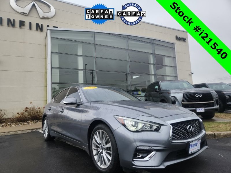 Certified 2022 INFINITI Q50 Luxe w/ Cargo Package image 1