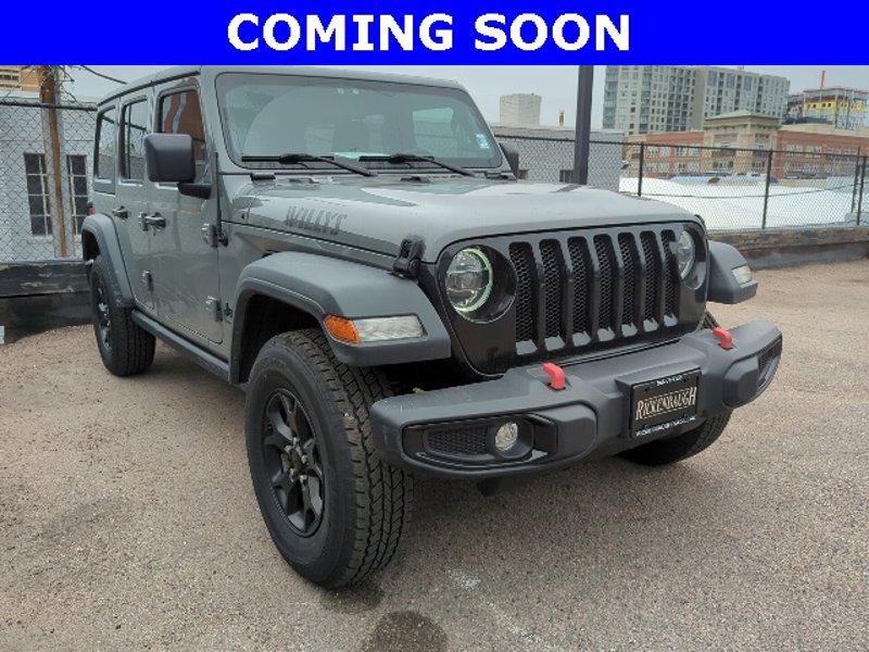 Used 2021 Jeep Wrangler Unlimited Sport image 1