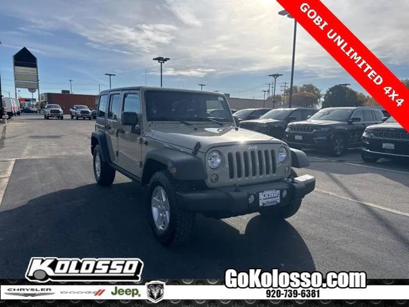 Certified 2018 Jeep Wrangler Unlimited Sport S image 1
