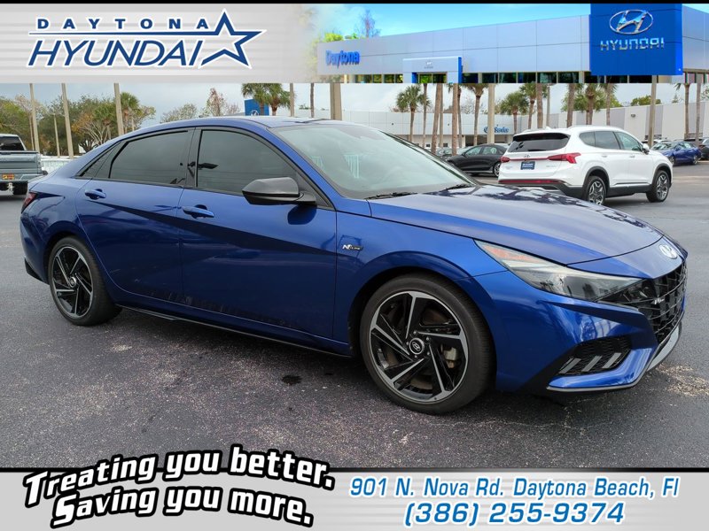 Certified 2022 Hyundai Elantra N Line image 1