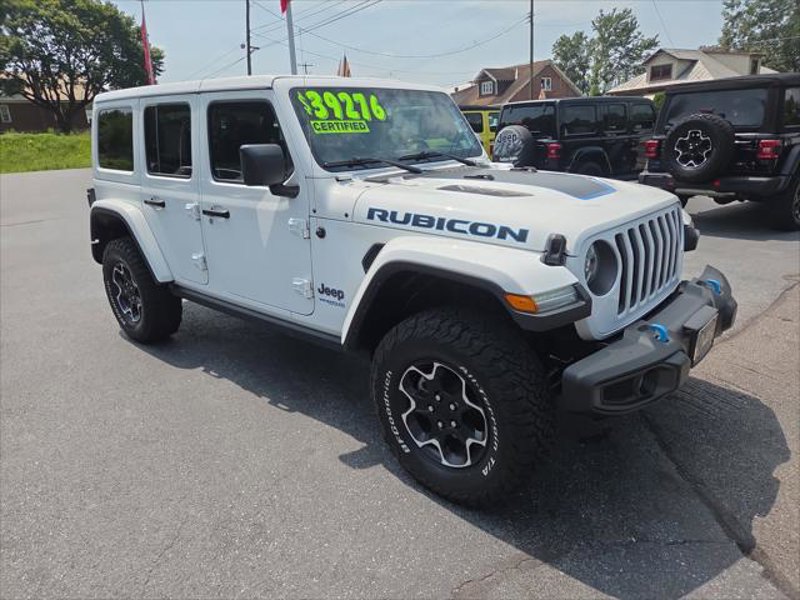 Certified 2022 Jeep Wrangler Unlimited Rubicon 4xe w/ Cold Weather Group image 1