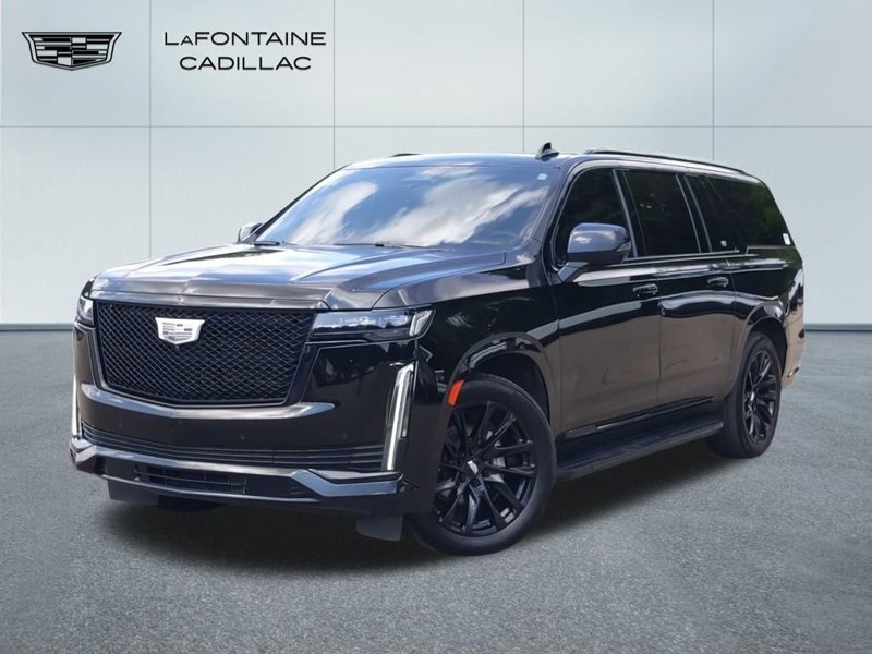 Certified 2023 Cadillac Escalade ESV Sport Platinum w/ LPO, ONYX Package image 1