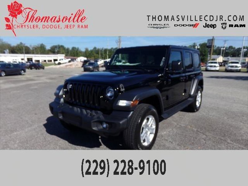 Certified 2022 Jeep Wrangler Unlimited Sport image 1