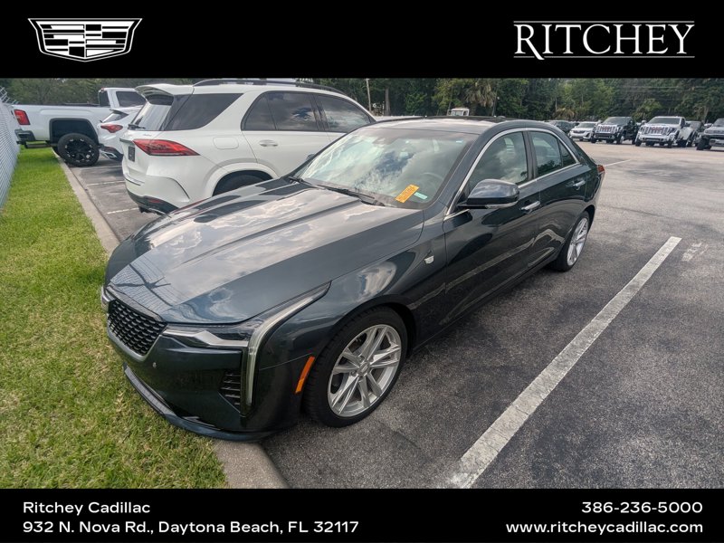 Certified 2021 Cadillac CT4 Luxury w/ Sun And Sound Package image 1