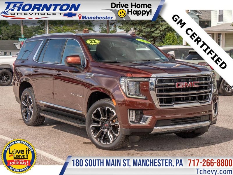 Certified 2022 GMC Yukon SLT image 1
