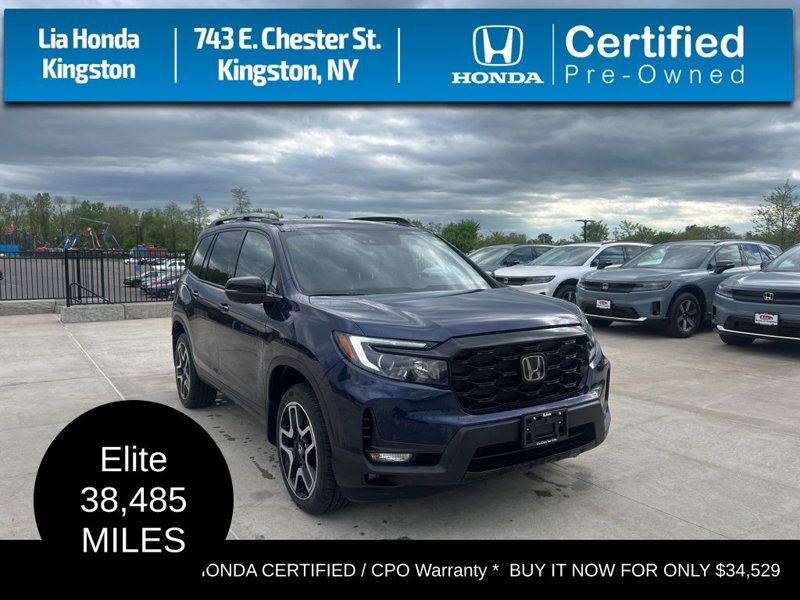Certified 2022 Honda Passport Elite image 1