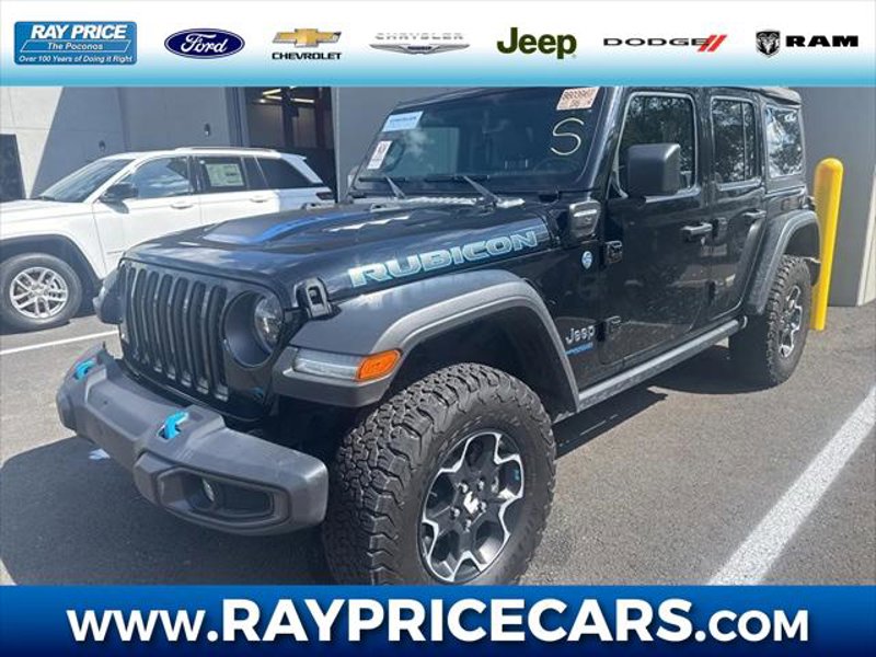 Certified 2022 Jeep Wrangler Unlimited Rubicon 4xe w/ Cold Weather Group image 1