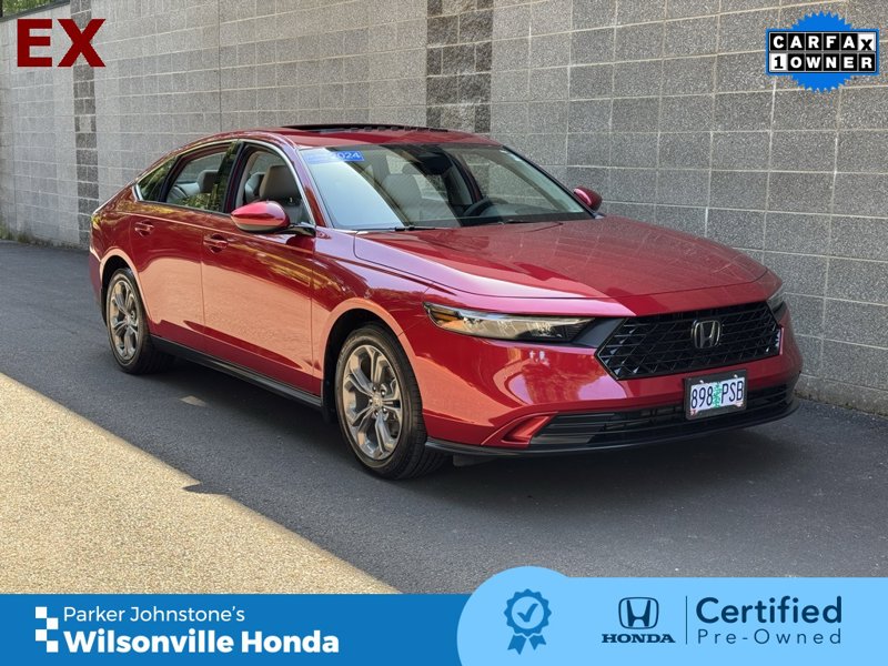Certified 2024 Honda Accord EX image 1