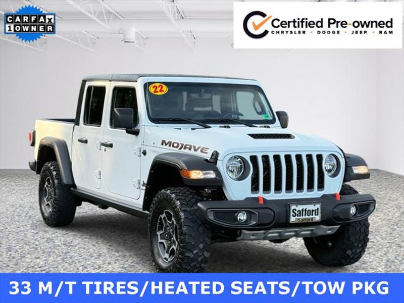 Certified 2022 Jeep Gladiator Mojave w/ Cold Weather Group image 1