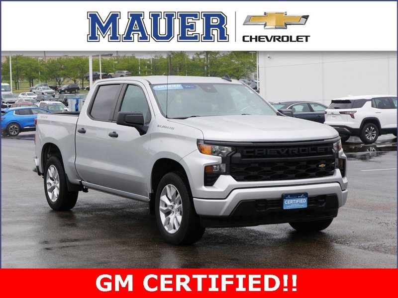 Certified 2022 Chevrolet Silverado 1500 Custom image 1