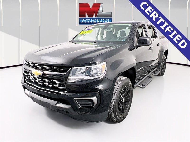 Certified 2022 Chevrolet Colorado LT w/ LPO, Tonneau and Step Package image 1
