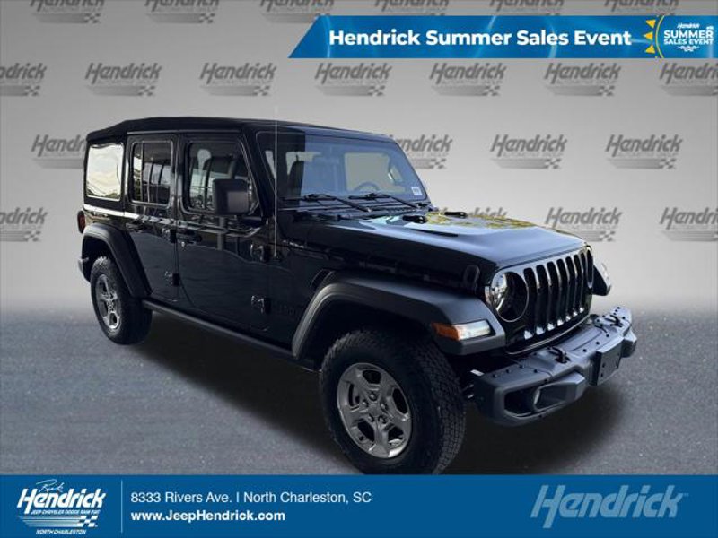 Certified 2021 Jeep Wrangler Unlimited Sport image 1