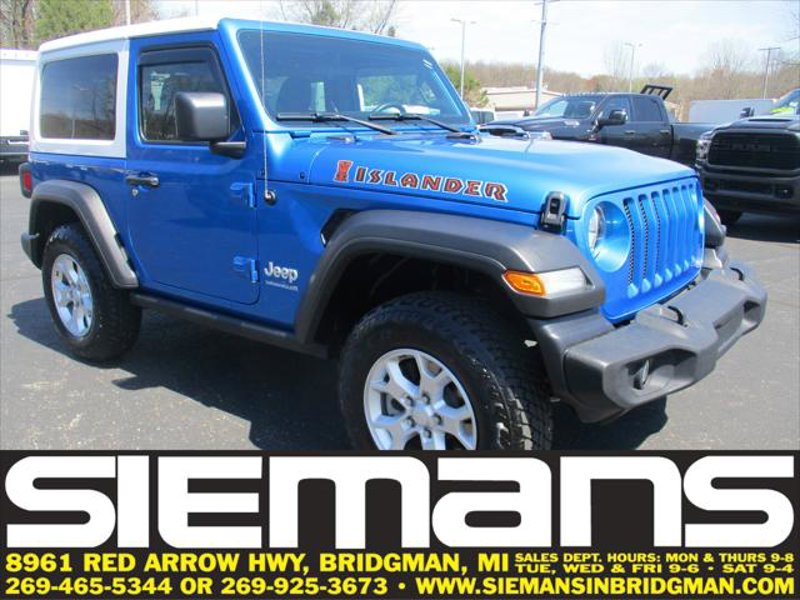 Certified 2021 Jeep Wrangler Sport image 1