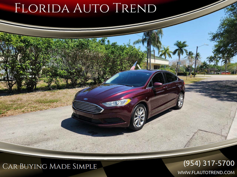 Used 2017 Ford Fusion SE w/ Fusion SE Technology Package image 1