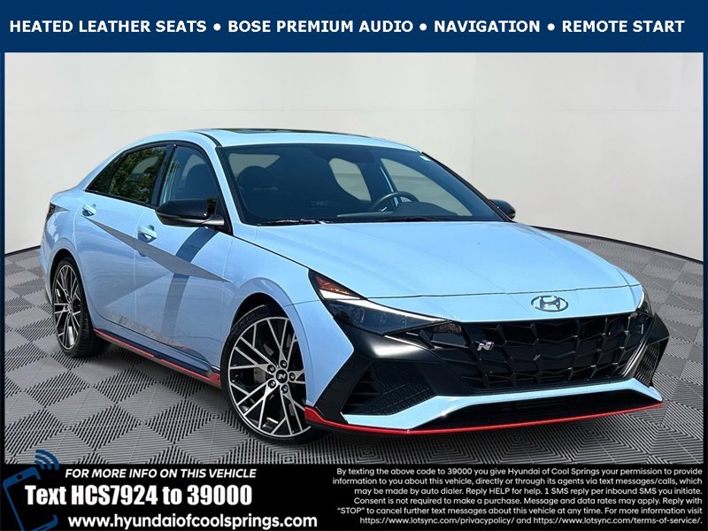 Certified 2023 Hyundai Elantra N image 1