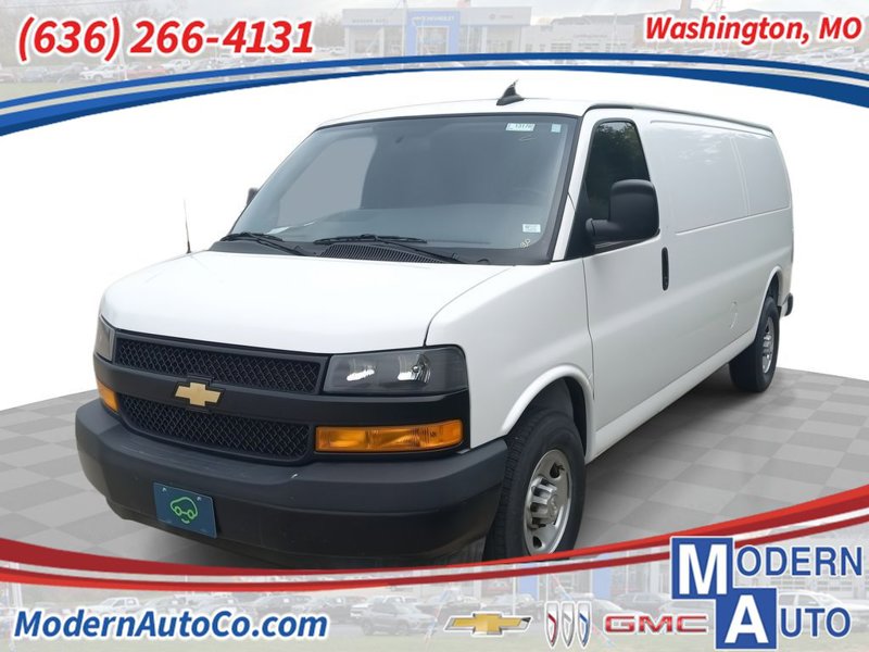 Certified 2023 Chevrolet Express 2500 Extended w/ Driver Convenience Package image 1