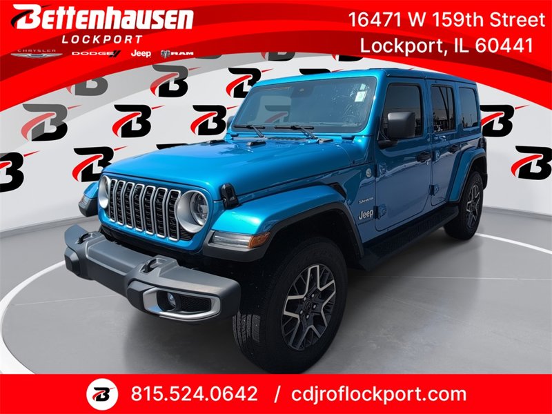 Certified 2024 Jeep Wrangler Sahara w/ Dual Top Group image 1