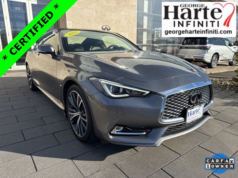 Certified 2022 INFINITI Q60 3.0t Pure image 1