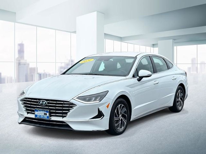 Certified 2021 Hyundai Sonata Blue image 1