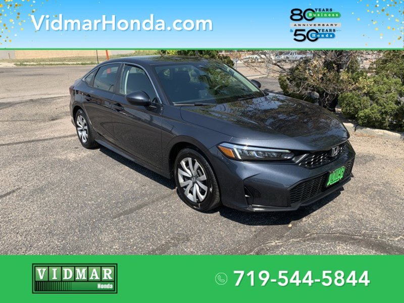 Certified 2025 Honda Civic LX image 1