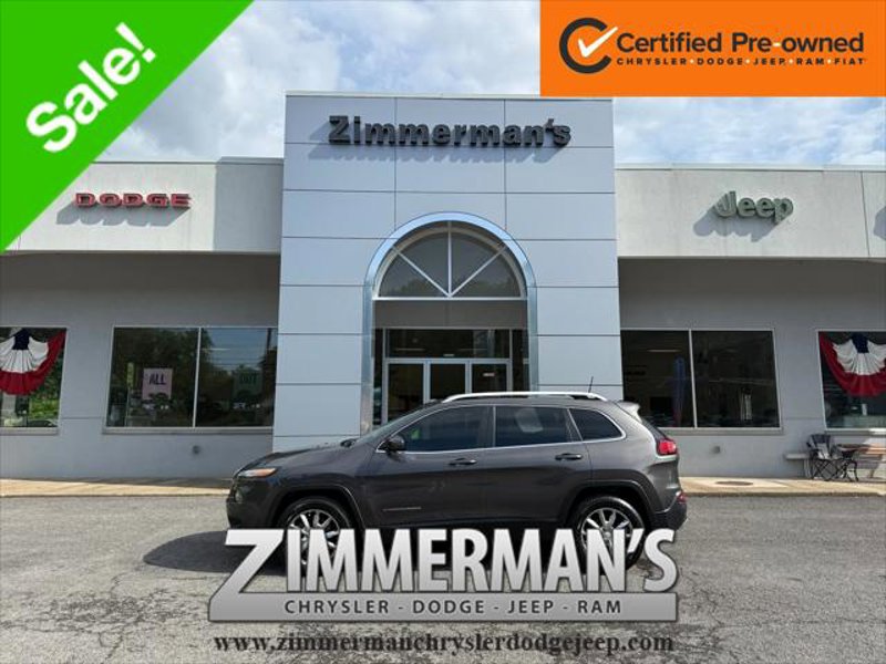 Certified 2018 Jeep Cherokee Limited image 1