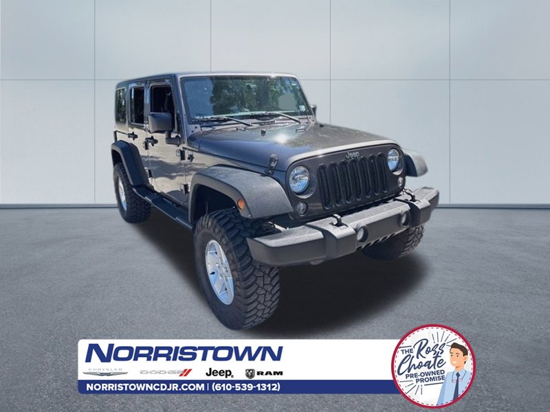 Used 2017 Jeep Wrangler Unlimited Sport w/ Quick Order Package 24S image 1