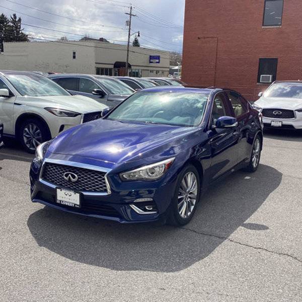 Certified 2022 INFINITI Q50 Luxe w/ Cargo Package image 1