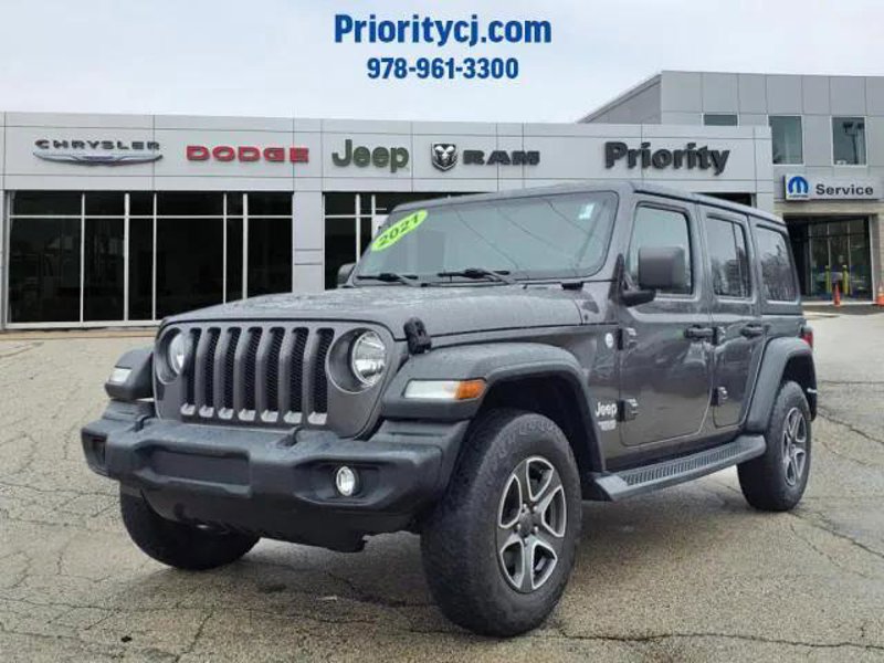 Certified 2021 Jeep Wrangler Unlimited Sport image 1