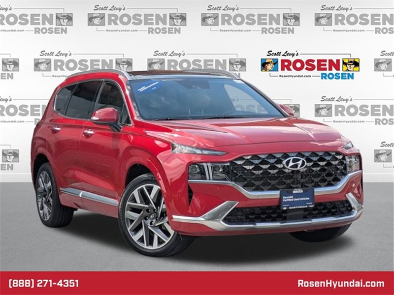 Certified 2023 Hyundai Santa Fe Calligraphy image 1
