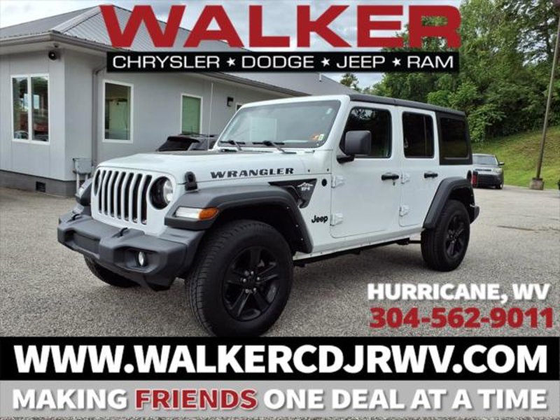 Certified 2022 Jeep Wrangler Unlimited Sport image 1