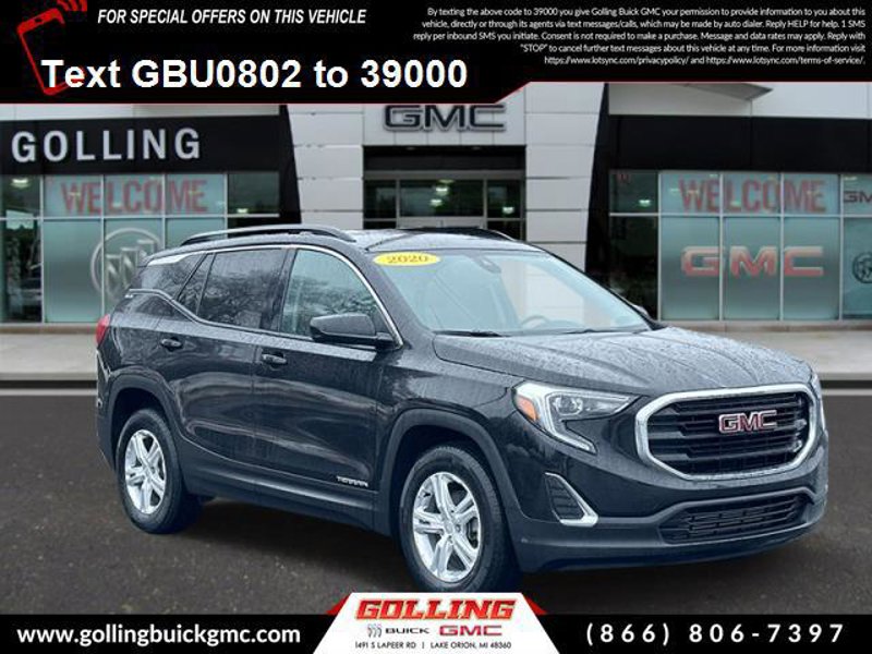 Certified 2020 GMC Terrain SLE w/ Driver Convenience Package image 1