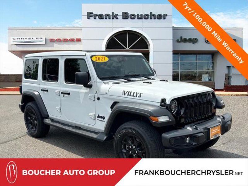 Certified 2021 Jeep Wrangler Unlimited Sport image 1