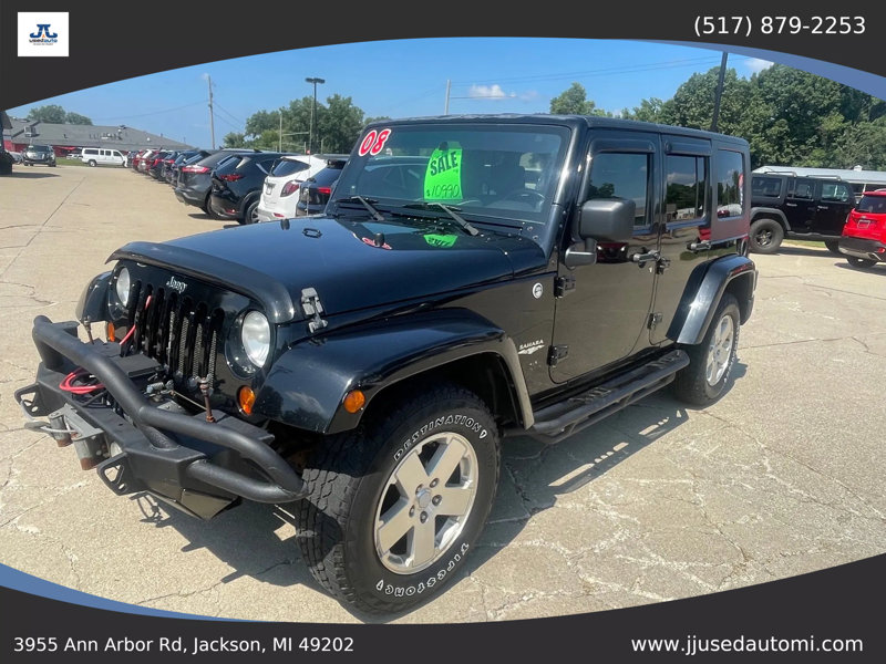 Used 2008 Jeep Wrangler Unlimited Sahara w/ Dual Top Group image 1