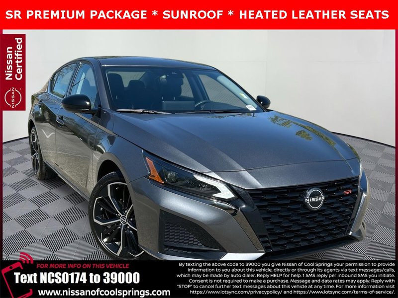Certified 2024 Nissan Altima 2.5 SR w/ SR Premium Package image 1