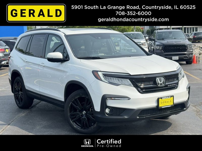 Certified 2022 Honda Pilot Black Edition image 1