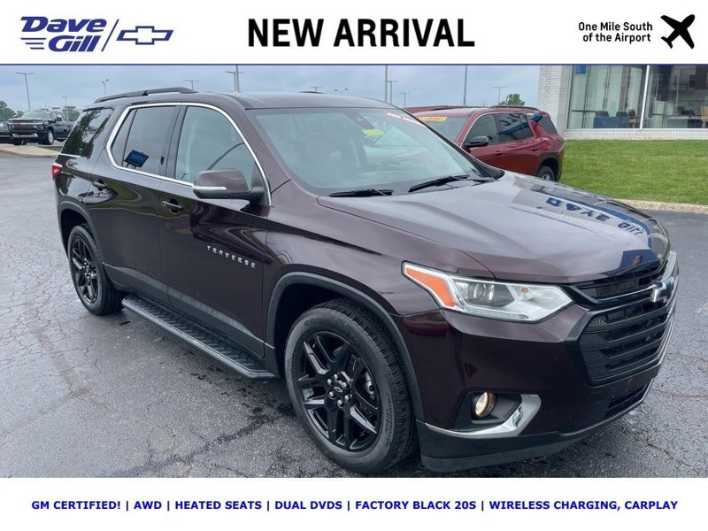 Certified 2021 Chevrolet Traverse LT w/ LPO, Cargo Package image 1