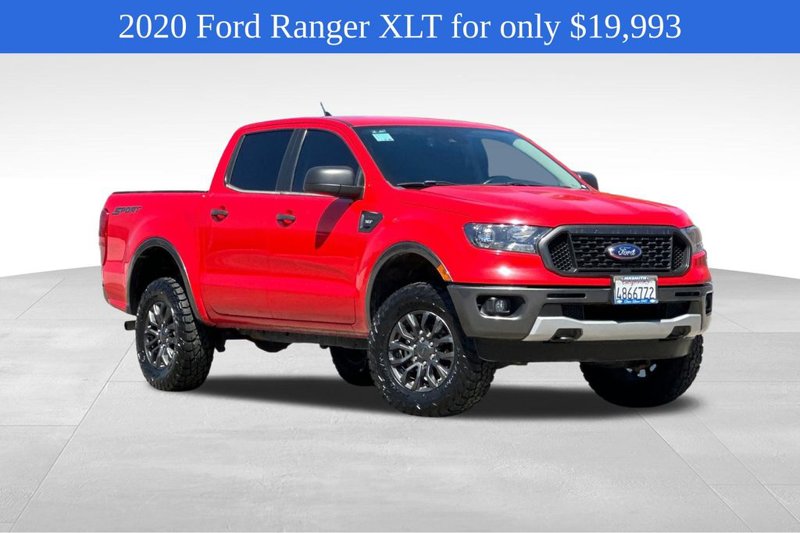 Used 2020 Ford Ranger XLT w/ Equipment Group 301A Mid image 1