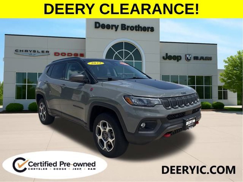 Certified 2022 Jeep Compass Trailhawk w/ Sun and Sound Group image 1