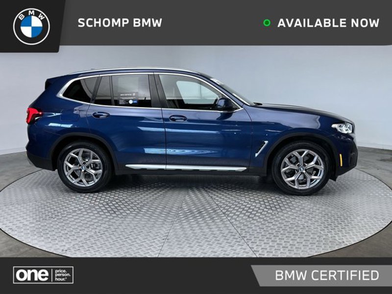 Certified 2022 BMW X3 xDrive30i w/ Convenience Package w/ZPA image 1