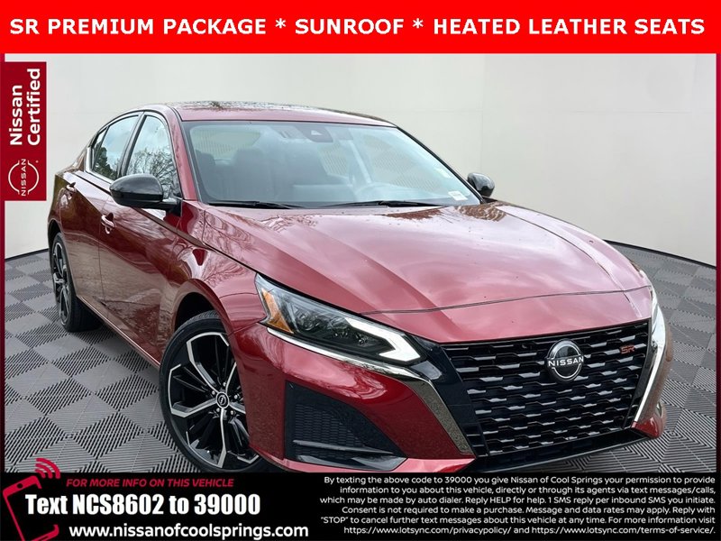 Certified 2024 Nissan Altima 2.5 SR w/ SR Premium Package image 1