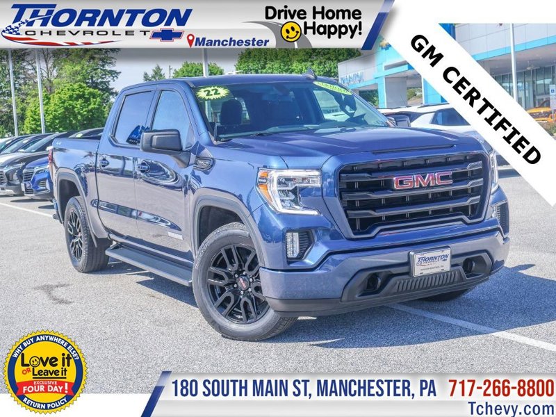 Certified 2022 GMC Sierra 1500 Elevation image 1
