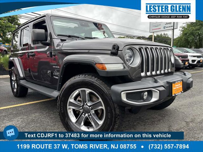Certified 2021 Jeep Wrangler Unlimited Sahara image 1