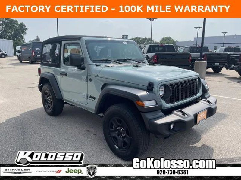 Certified 2024 Jeep Wrangler Sport image 1