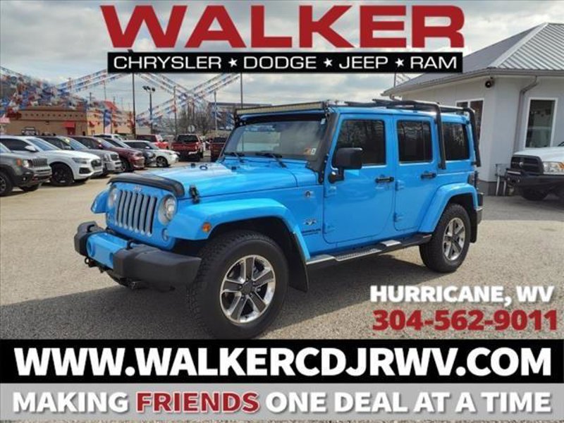 Certified 2017 Jeep Wrangler Unlimited Sahara w/ Trailer Tow Group image 1