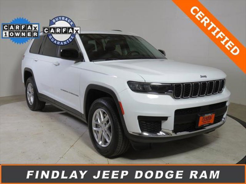 Certified 2021 Jeep Grand Cherokee L Laredo w/ Luxury Tech Group I image 1