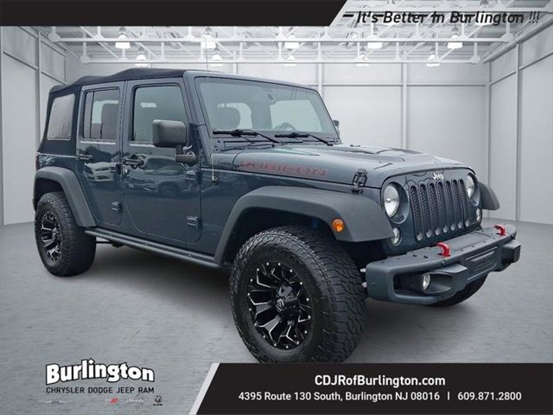 Certified 2016 Jeep Wrangler Unlimited Rubicon image 1