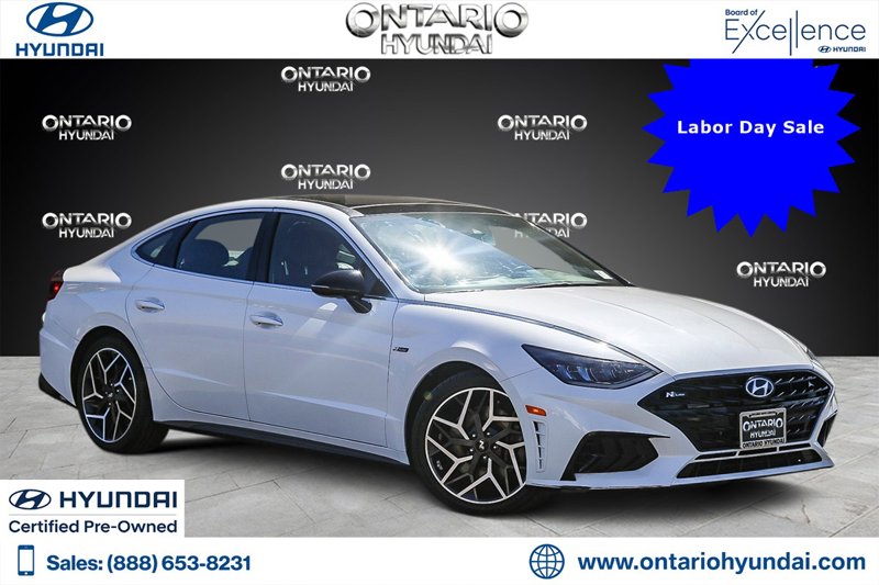 Certified 2021 Hyundai Sonata N Line image 1